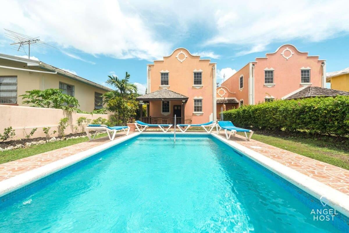 2-Story Townhome With Private Pool, Ideal For Group! 基督教堂市 外观 照片